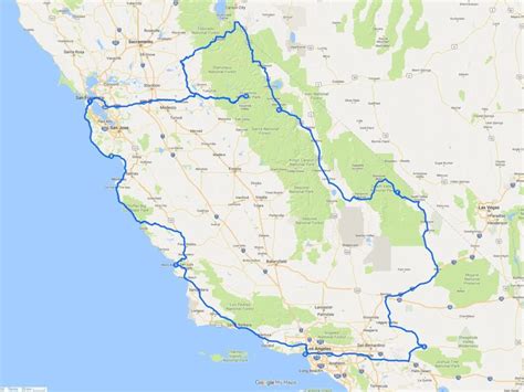 California Road Trip: A Detailed Two Week Itinerary + Map and Tips!