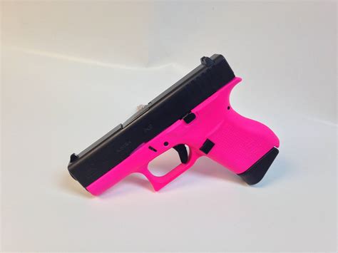 Glock 43, Hot Pink Glock 43, Hot Pink Glock, Pink Glock, Pink Glock 43