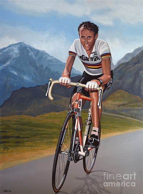 Joop Zoetemelk Painting by Paul Meijering - Pixels