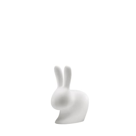 Rabbit XS Lamp with Rechargeable Led Translucent design Stefano Giovannoni