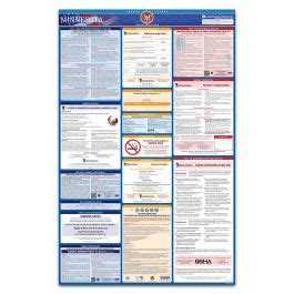 2023 Minnesota Labor Law Poster | State, Federal, OSHA in One Single Laminated Poster