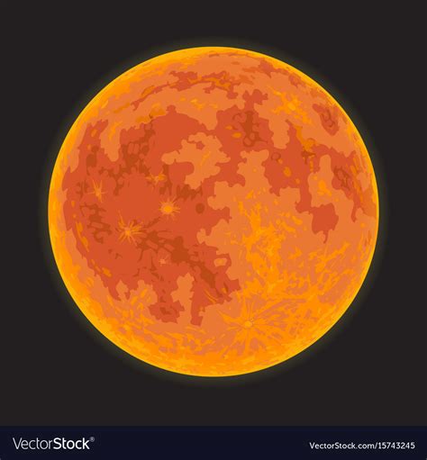 Full moon Royalty Free Vector Image - VectorStock