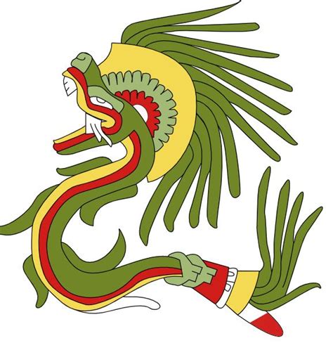The Aztec God Quetzalcoatl, the Serpent God - Old World Gods