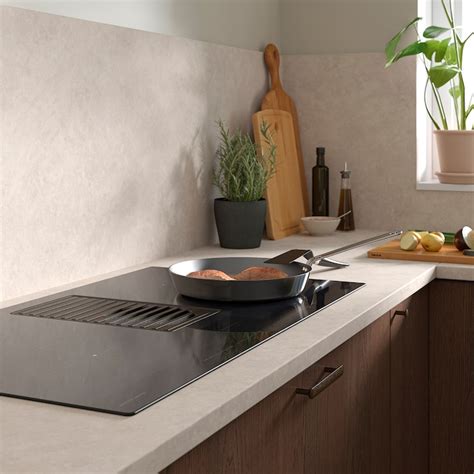 FÖRNEBO Induction cooktop w/downdraft vent - IKEA