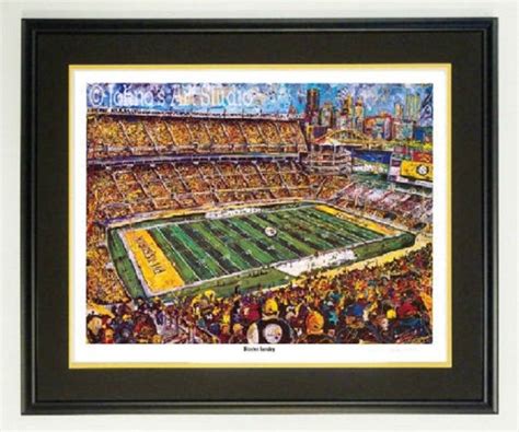 Pittsburgh Steelers wall art Steelers Heinz Field Framed