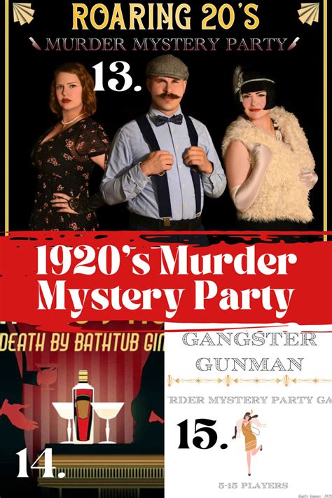 18 Deadly Murder Mystery Games For Adults (How To Host One) - Fun Party Pop