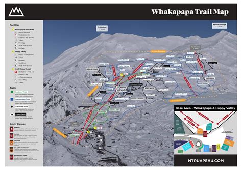 Whakapapa Trail Map | OnTheSnow