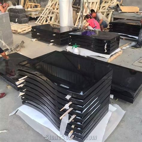 Absolutely Black Granite Tombstones from China - StoneContact.com