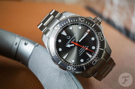 Hands-on with the Certina DS Action Diver Titanium