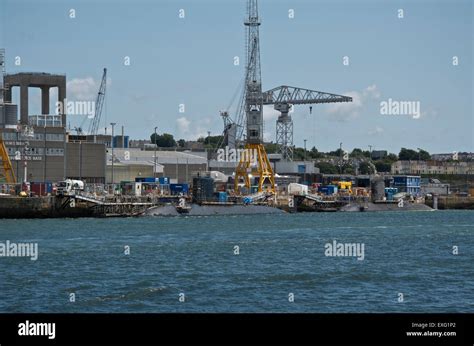 HMNB Devonport Royal Navy maintenance depot at HMS Drake, Plymouth, UK Stock Photo - Alamy