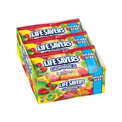 Life Savers Gummies 5 Flavors 4.2oz - Nimbus Imports