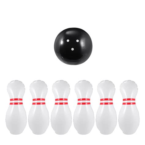 Bowling Set Ball Indoor Game Kids Outdoor Mini Games Play Inflatable ...