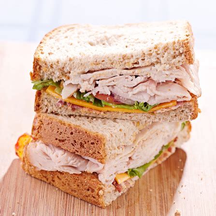 Turkey Ham Sandwich - JD Farms Turkey