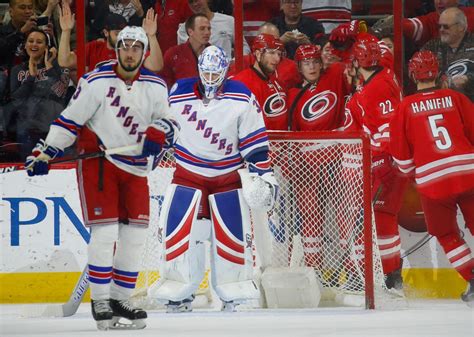 New York Rangers 3, Carolina Hurricanes 4: Antti Raanta, Defense Fall ...