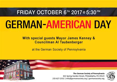 German-American-Day - The German Society of Pennsylvania