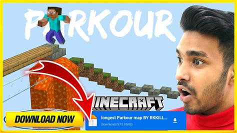 Download Minecraft parkour mod in Minecraft for Android