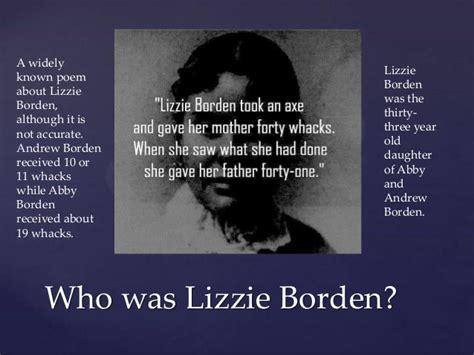 Lizzie Borden