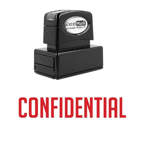 CONFIDENTIAL Stamp | ExcelMark