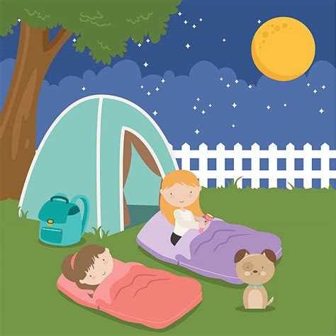 Sleeping Bag Clip Art, Vector Images & Illustrations - iStock