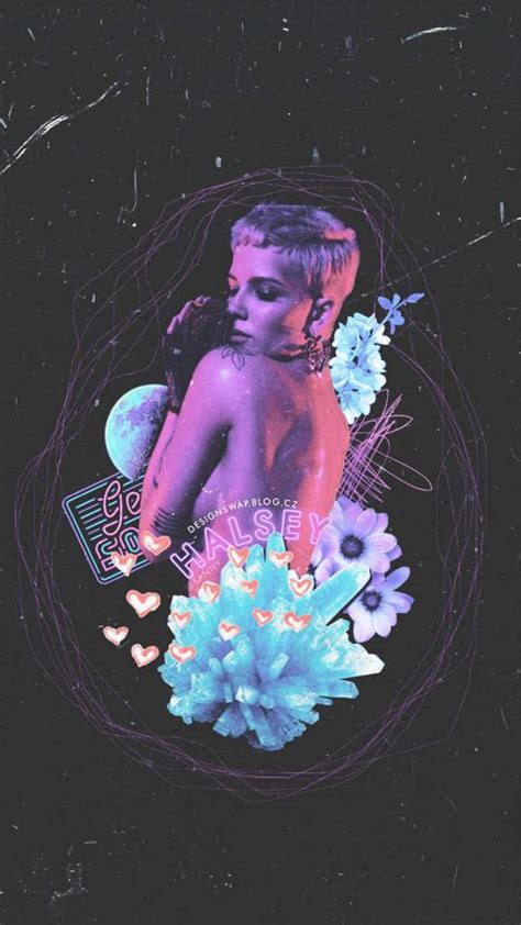 Download Halsey Aesthetic Art Wallpaper | Wallpapers.com