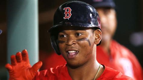 Rookie Rafael Devers settles in at third base with the Boston Red Sox ...