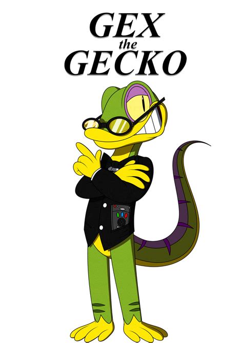 Gex the Gecko by CameronTheOne on DeviantArt