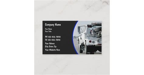 Towing Business Cards | Zazzle