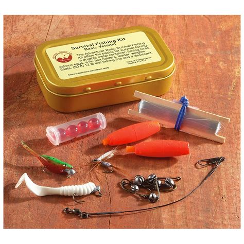 15-Pc. Emergency Survival Fishing Kit - 420949, Survival Food & MRE at ...