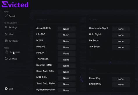 Buy private cheat Evicted macros for Rust on goldencheats.ru