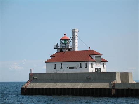 Duluth Lighthouse Photograph by Gregory Yost