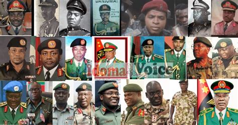 Timeline: Chiefs Of Army Staff In Nigeria Since 1966 - Health - Nigeria