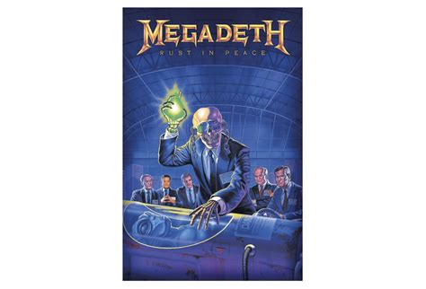 Megadeth - Rust In Peace Printed Textile Poster