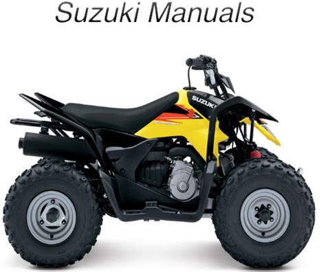 Suzuki ATV Repair Manuals