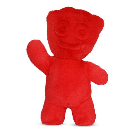 Furry Sour Patch Kid Red Plush