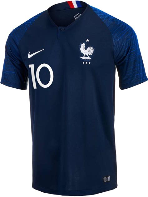 2018/19 Kids Nike Kylian Mbappe France Home Jersey - SoccerPro