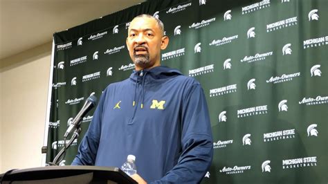 Watch: Juwan Howard evaluates Wolverines after loss to Michigan State ...