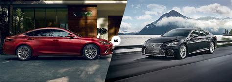 2021 Lexus ES vs. 2021 Lexus LS | Lexus Sedan Comparison