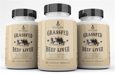 Ancestral Supplements Grass Fed Beef Liver (Desiccated) — Natural Iron ...