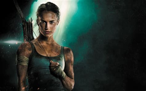 Alicia Vikander Lara Croft Tomb Raider 4K Wallpapers | HD Wallpapers