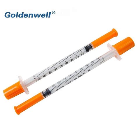 Insulin Syringe Types Manufacturers and Suppliers - Customized Products Factory - Goldenwell