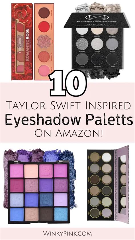 10 Taylor Swift Inspired Eyeshadow Palettes - Winky Pink