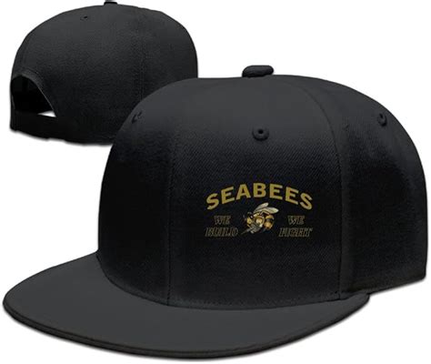 Baseball Caps Navy Seabees Cool Strapback Hats: Amazon.ca: Clothing & Accessories