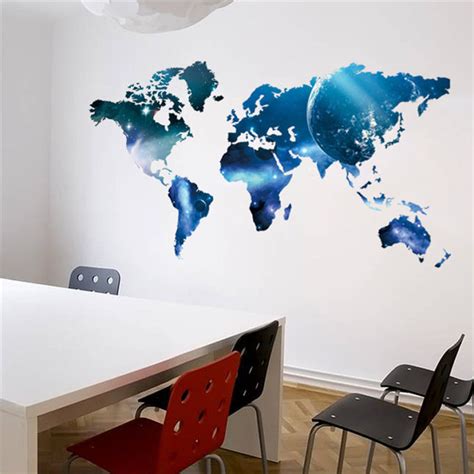 World Map Wall Sticker | HomeAdore Shop