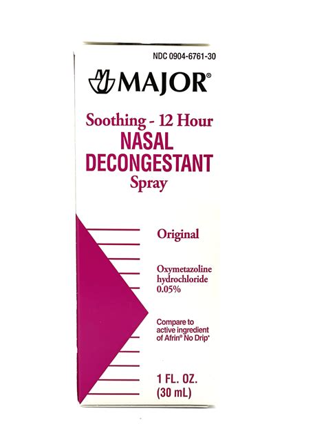 Nasal Decongestant Spray Original 1 FL | 30 mL – First Pharmacy