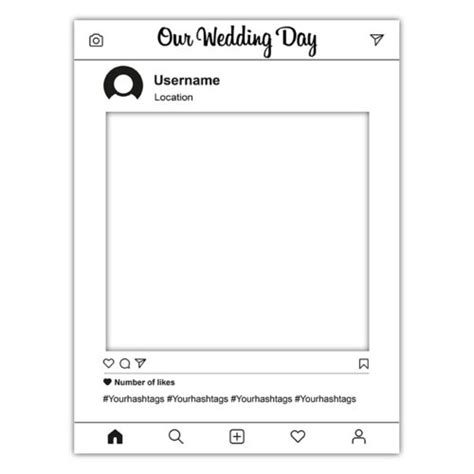 Instagram Frame - Wedding