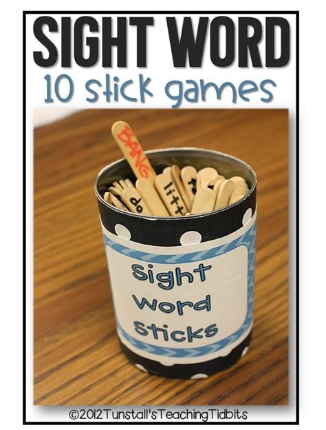 Making Sight Words STICK! | Sight words, Sight words kindergarten, Sight word games