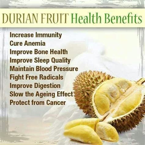 Medical and Health Science: Health benefits of Durian Fruit