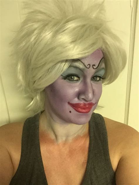 Dry run for Ursula make up for my Ursula costume for The Mermaid Parade in Coney Island, NY. DIY ...