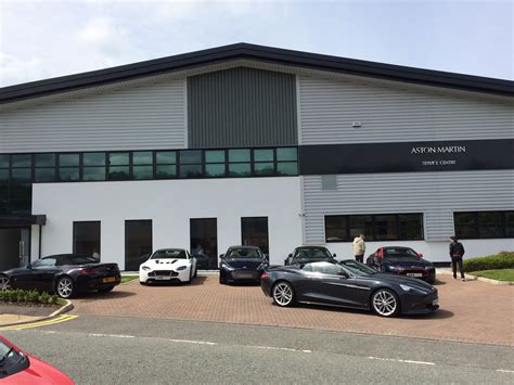 Dream Car Spotter: Aston Martin Service Centre Wilmslow Opening 30-05-15