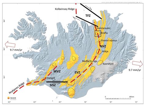 Katla Volcano Map